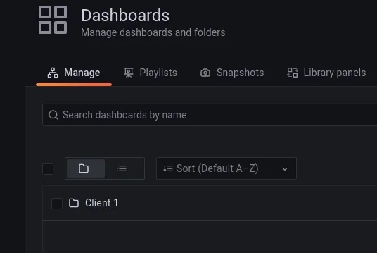 Grafana multi-tenant configuration with Terraform